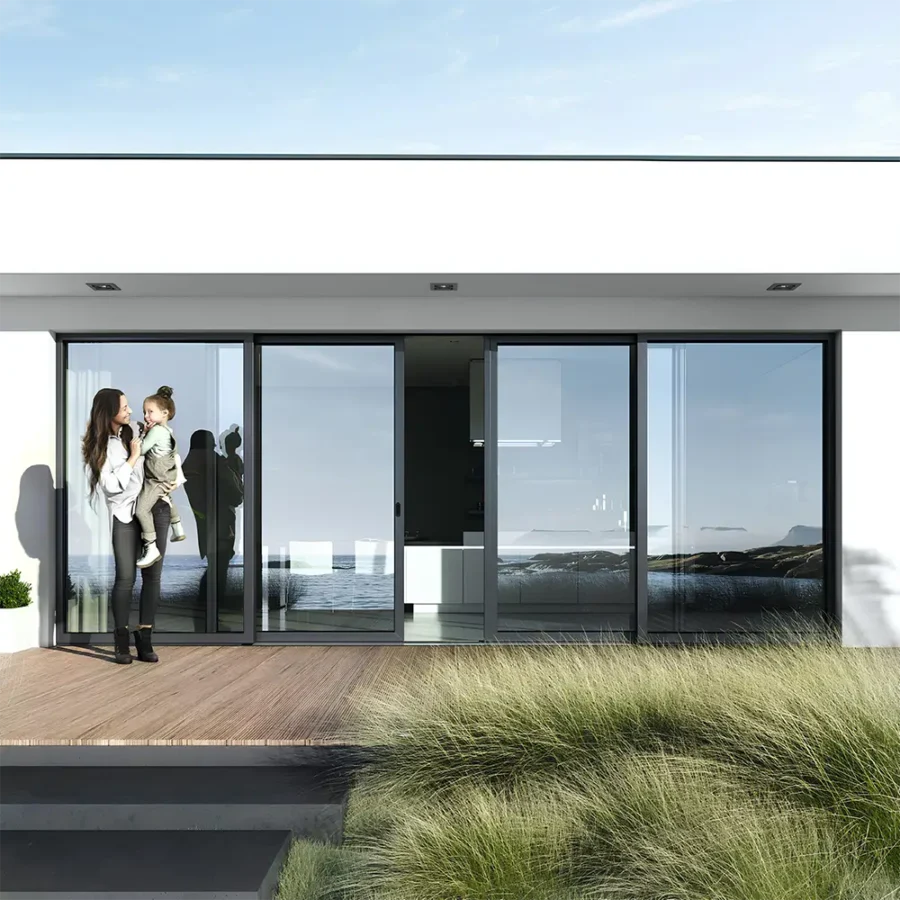 Scorrevole in PVC Schüco LivIngSlide Evolution